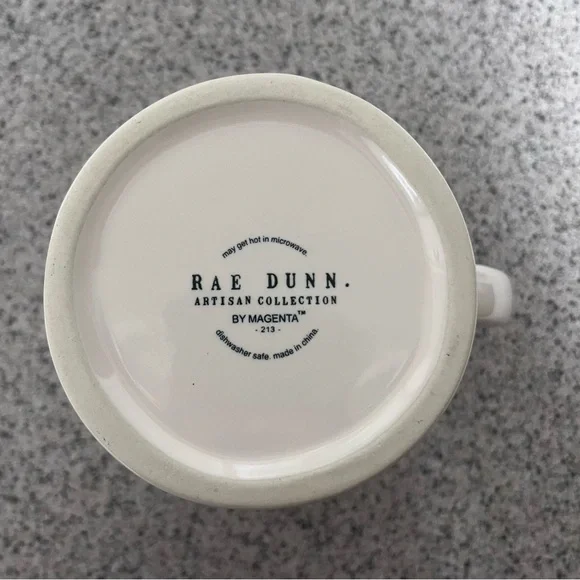 Rae Dunn Black and White Beer Mugs Trio - Picture 7 of 16